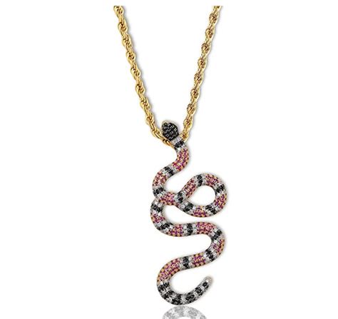 Gucci snake chain pendant